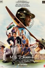 Movie poster: MS Dhoni The Untold Story