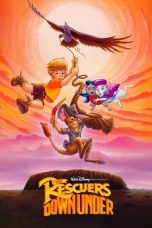 Movie poster: The Rescuers Down Under