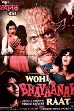 Movie poster: Wohi Bhayanak Raat