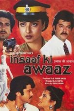 Movie poster: Insaaf Ki Awaaz