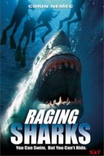 Movie poster: Raging Sharks