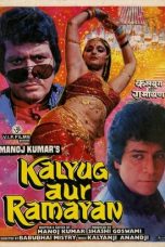 Movie poster: Kalyug Aur Ramayan 1987