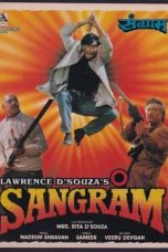 Movie poster: Sangram 1993